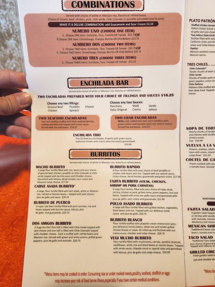 2 Margaritas Menu image 3